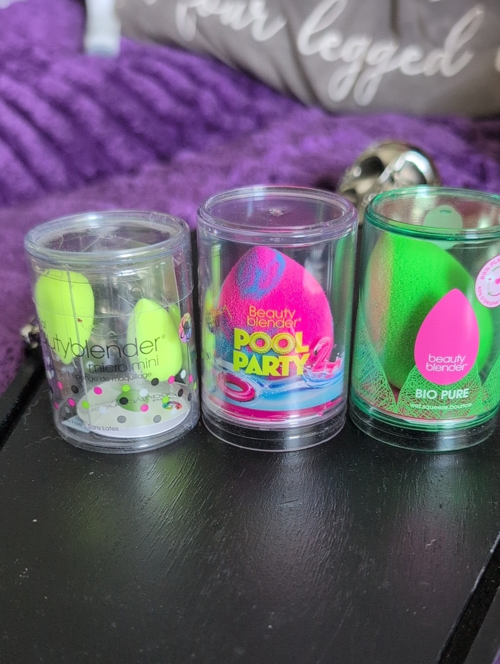 NWT beautyblender Makeup Sponge Trio - 2 Regular & A Micro Mini